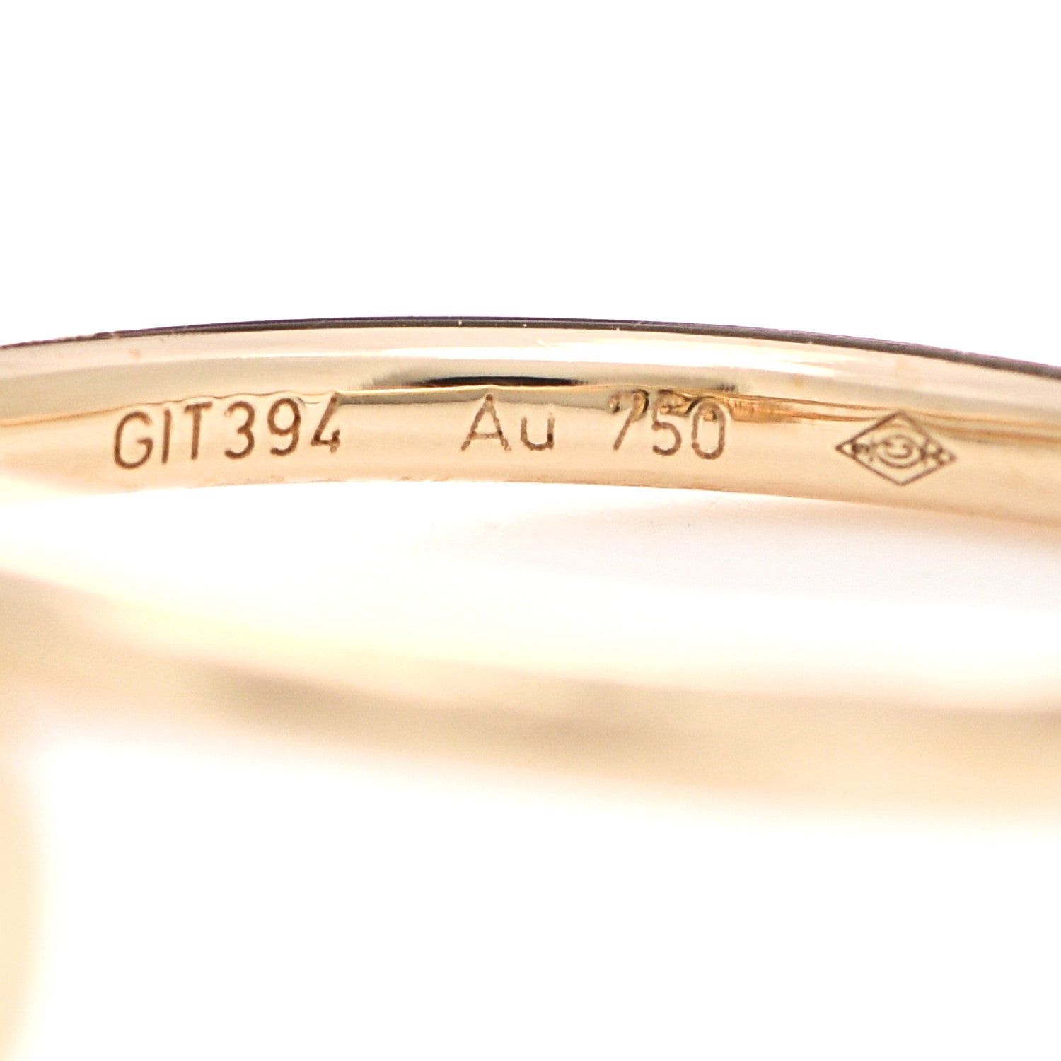 Cartier 18K Yellow Gold Small Juste Un Clou Ring 54 7 6 of 7