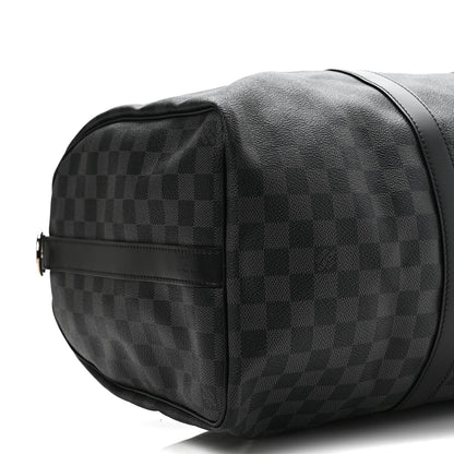 Louis Vuitton Damier Graphite Keepall Bandouliere 45 7 of 8