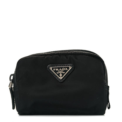Prada Tessuto Nylon Vela Cosmetic Pouch Black 1 of 8