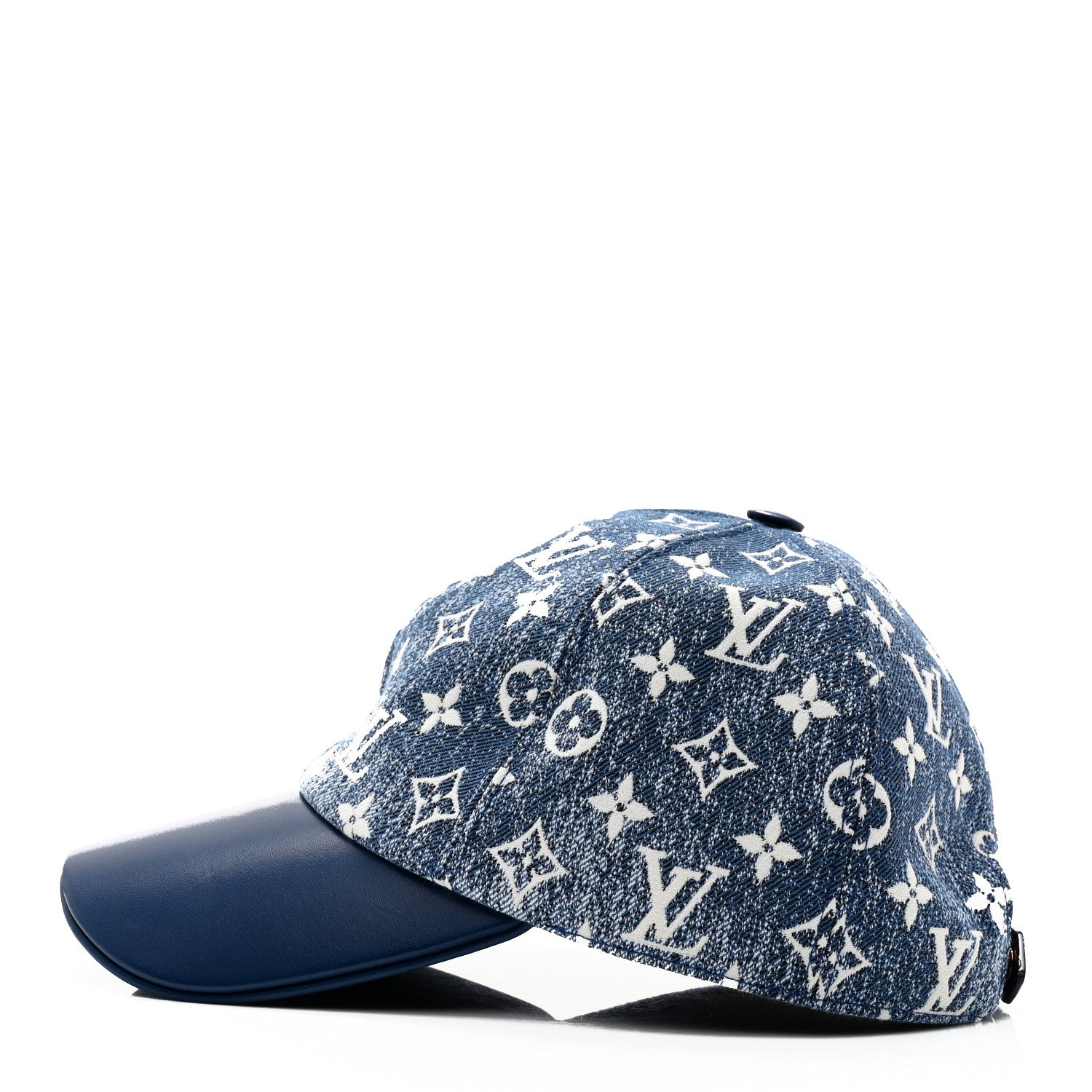Louis Vuitton Monogram Jacquard Cap M Blue 4 of 11