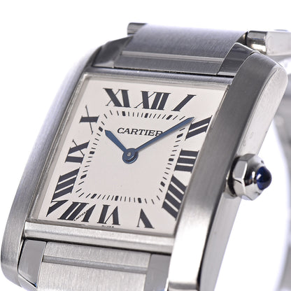 Cartier Stainless Steel 25mm Tank Francaise Quartz Watch 10 of 10