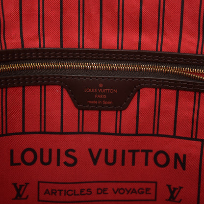 Louis Vuitton Damier Ebene Neo Neverfull MM 5 of 9