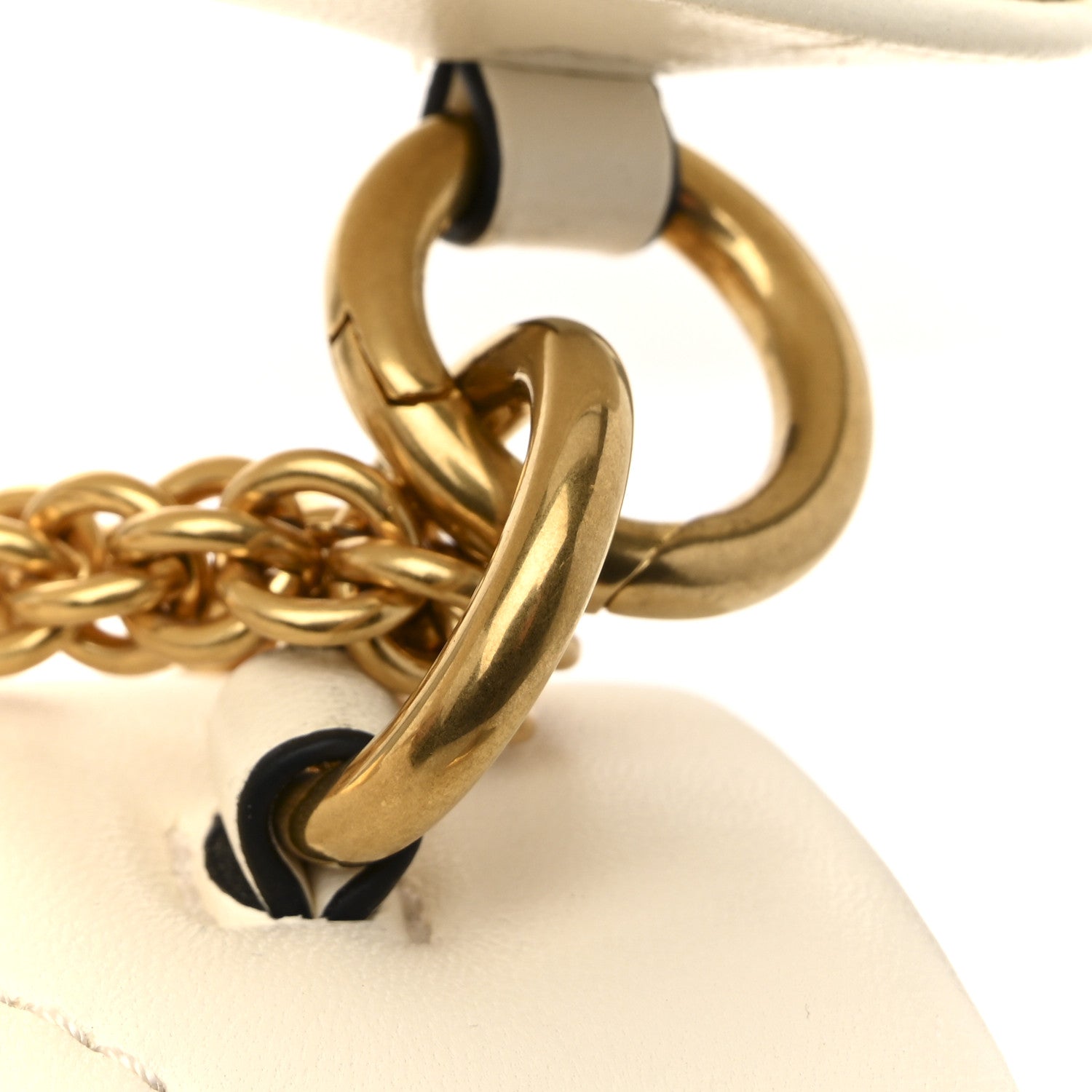 Valentino Garavani Nappa Medium Roman Stud Shoulder Bag Ivory 11 of 11