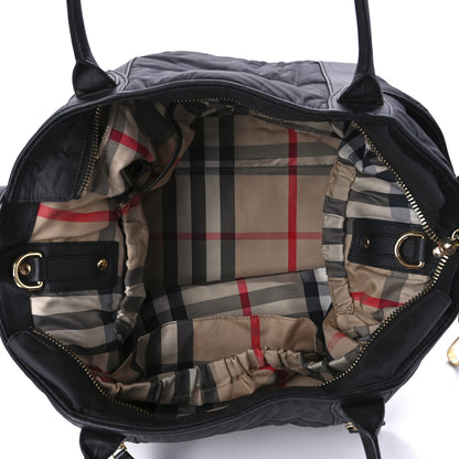 Burberry Nylon Large Olympia Diaper Bag Black 5 of 14