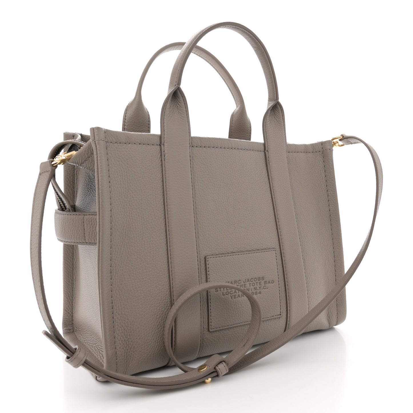 Grained Calfskin Medium The Tote Bag Cement