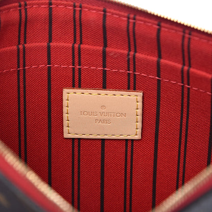 Louis Vuitton Monogram Neverfull MM GM Pochette Cherry 6 of 8