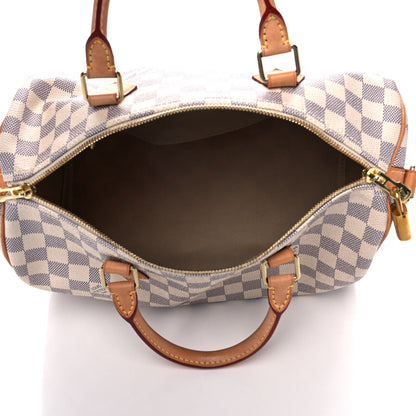 Louis Vuitton Damier Azur Speedy Bandouliere 30 5 of 13
