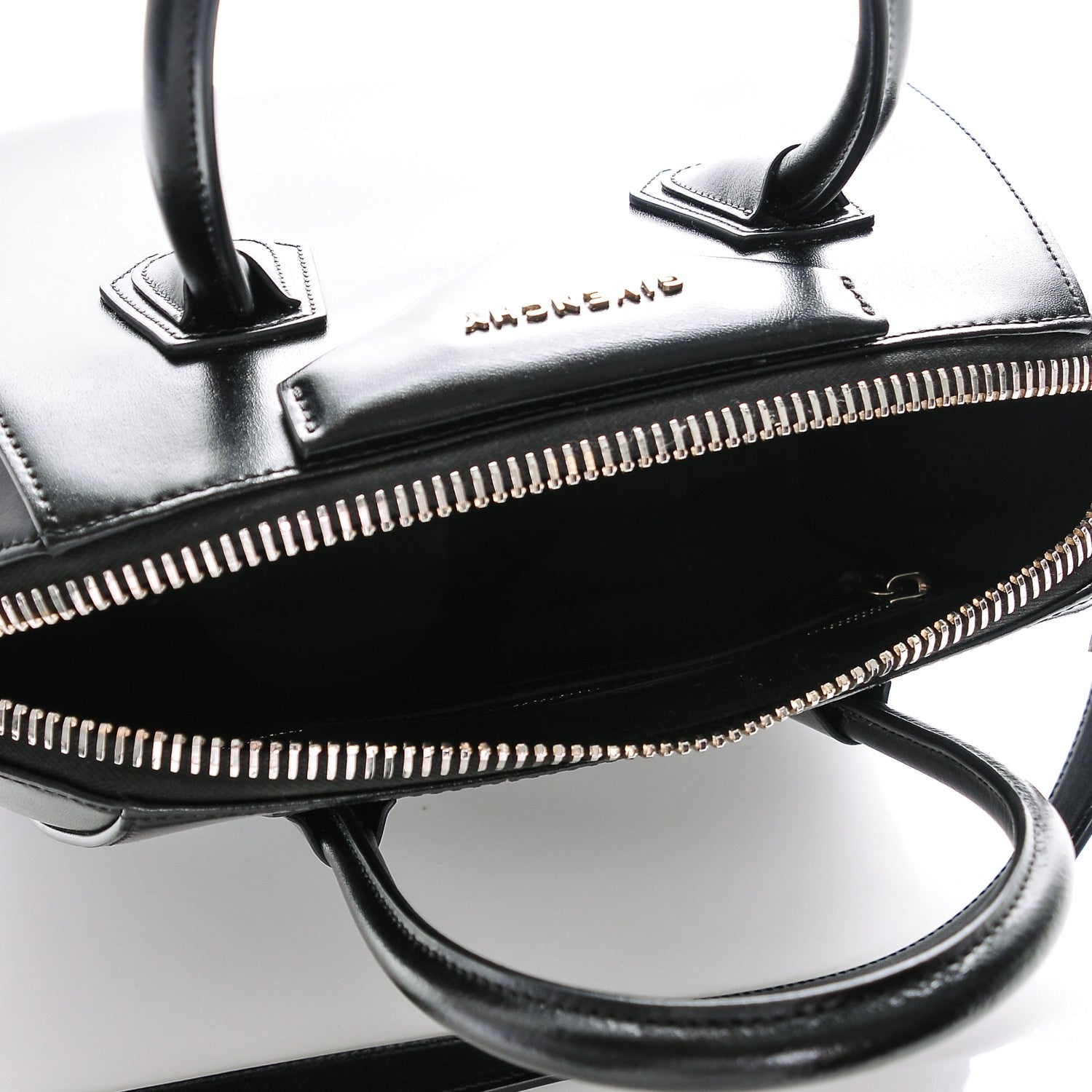 Givenchy Shiny Lord Calfskin Small Antigona Black 5 of 7