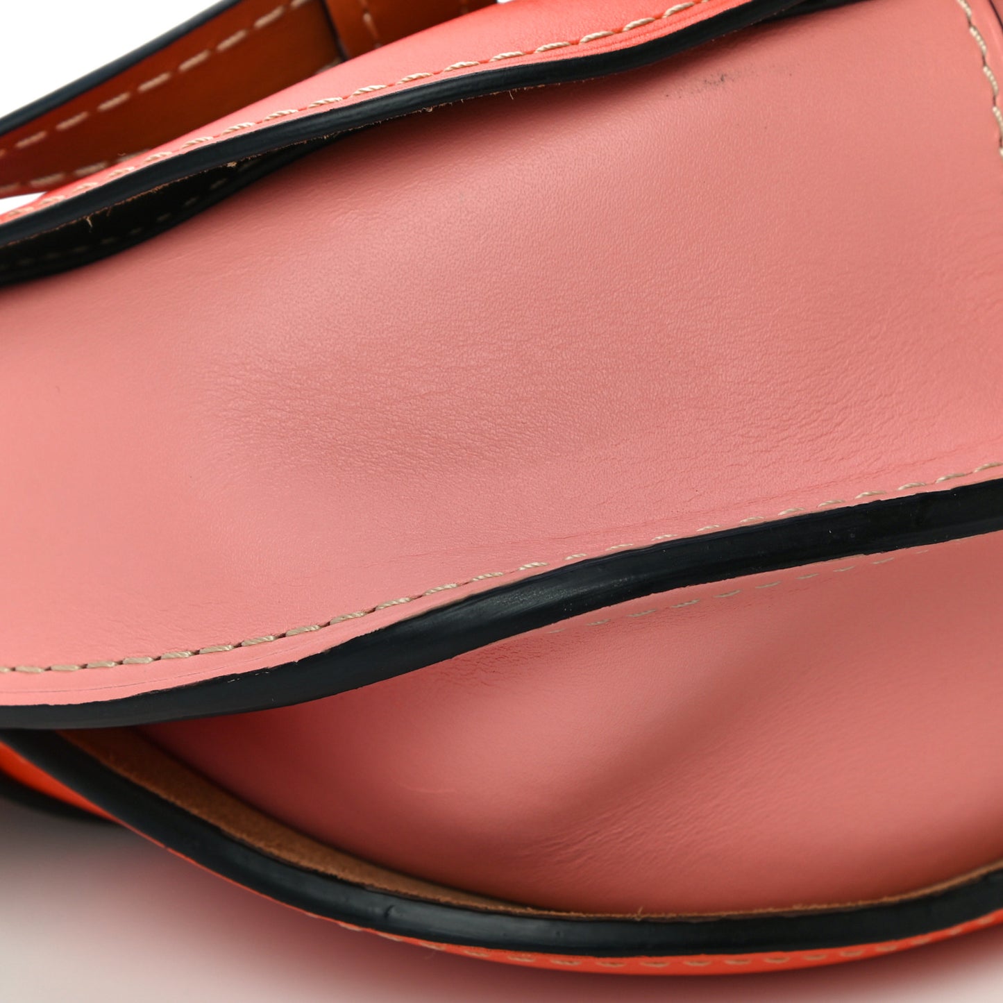 Calfskin Small Gate Crossbody Bag Orange Blossom