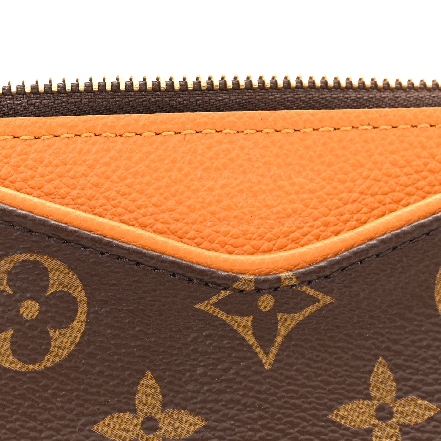 Monogram Pallas Clutch Saffron