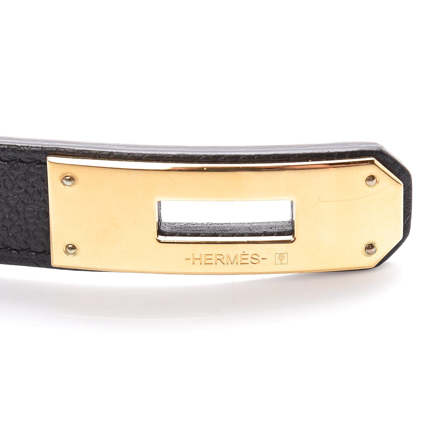 Hermes Epsom Kelly Belt Black 4 of 7