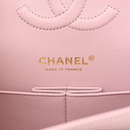 Chanel Caviar Quilted Medium Double Flap Light Pink 6 of 11
