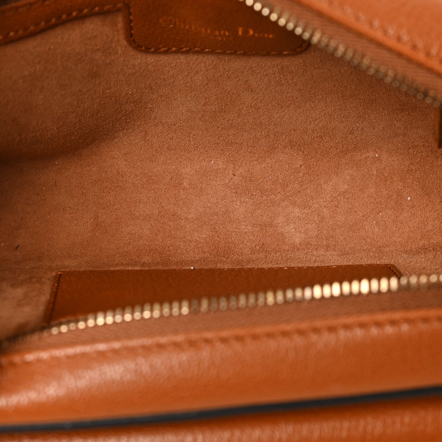 Christian Dior Goatskin Double Saddle Pouch Golden Saddle 5 of 8