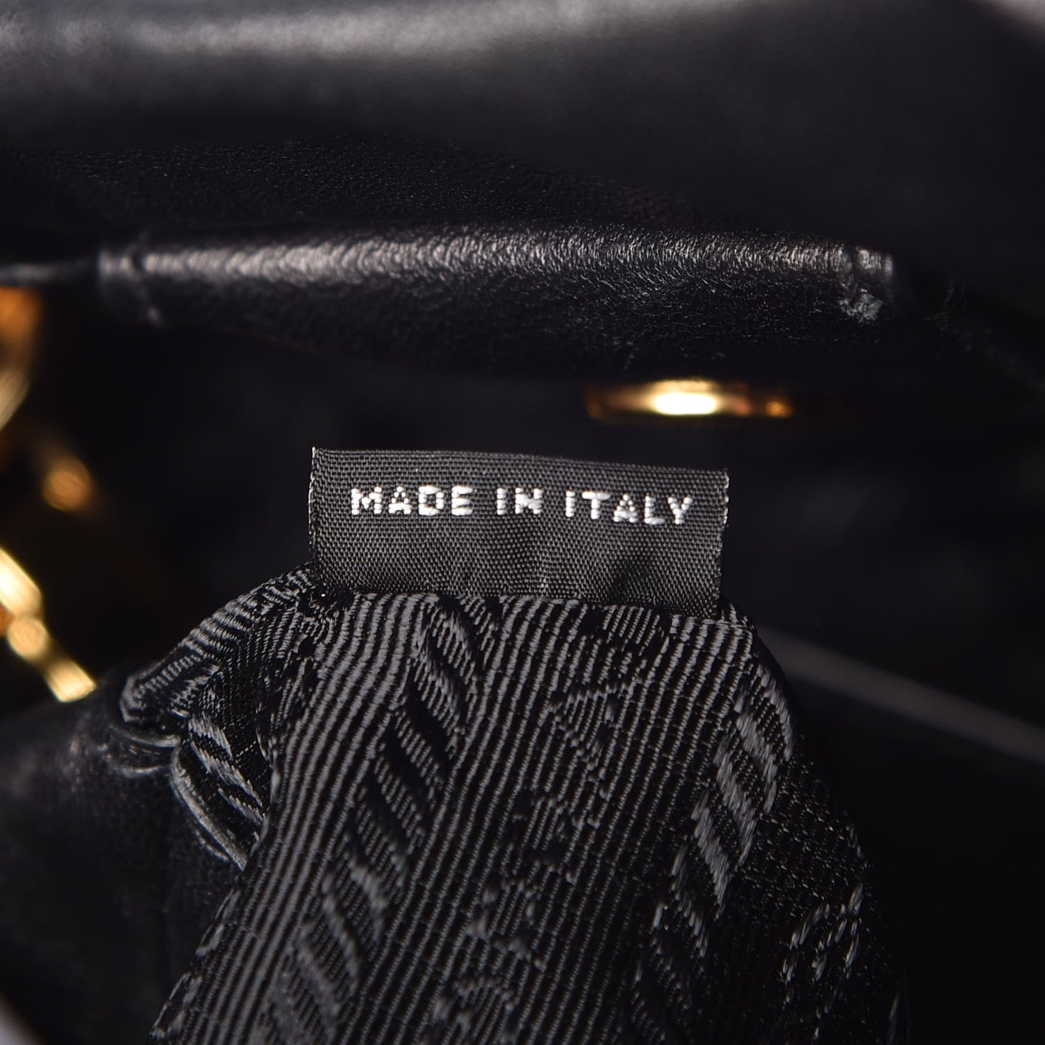 Prada Nappa Bow Tote Black 8 of 10