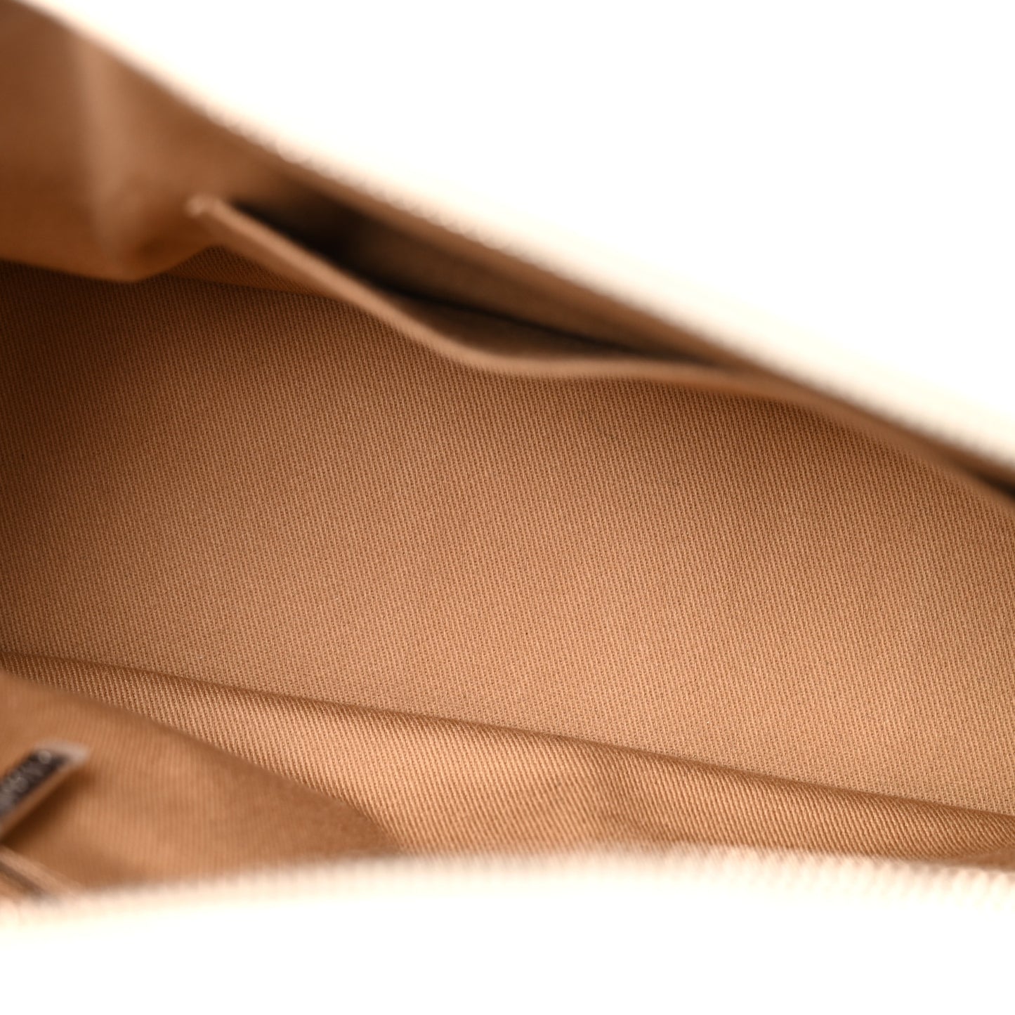 Aged Calfskin Quilted Small Express Bowling Bag White