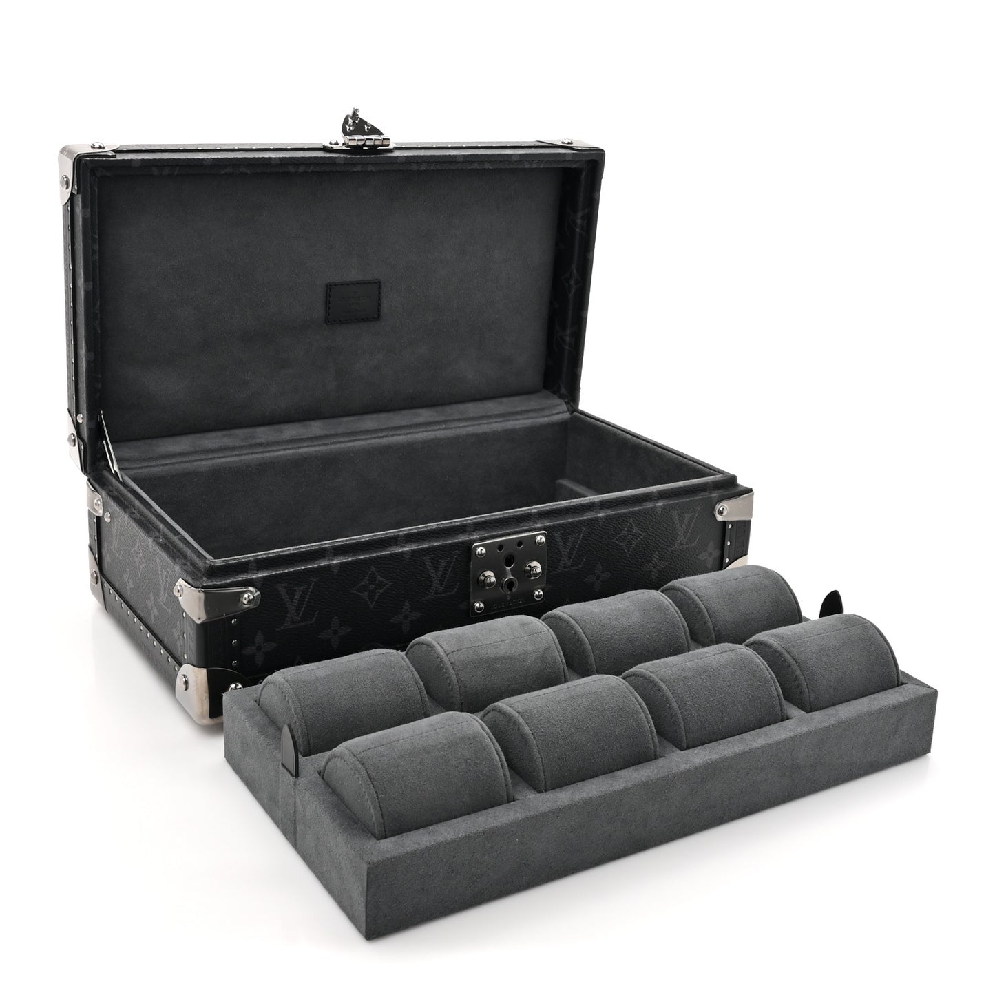 Monogram Eclipse Coffret 8 Watch Case Black