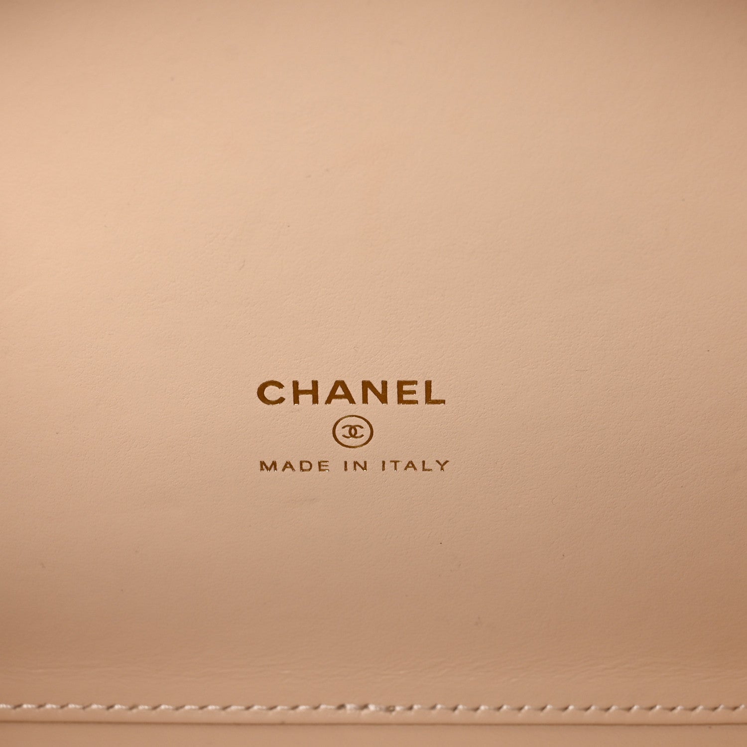 Chanel Caviar Quilted Top Handle Vanity Case Light Beige 6 of 11