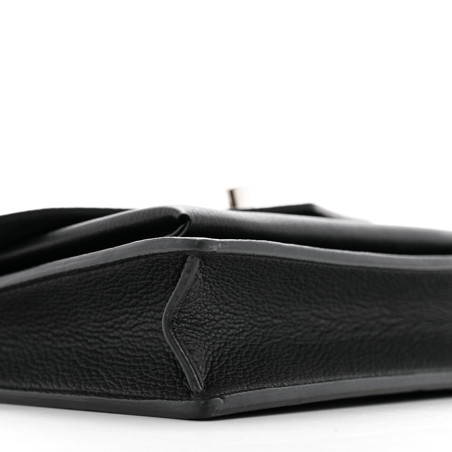 Soft Calfskin My Lockme Chain Pochette Black
