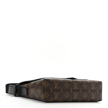 Louis Vuitton Monogram Macassar Magnetic Messenger 4 of 10