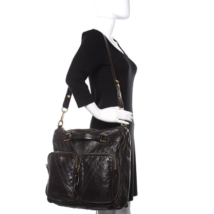 Louis Vuitton Kangaroo Soana Sacoche MM Marron 2 of 11