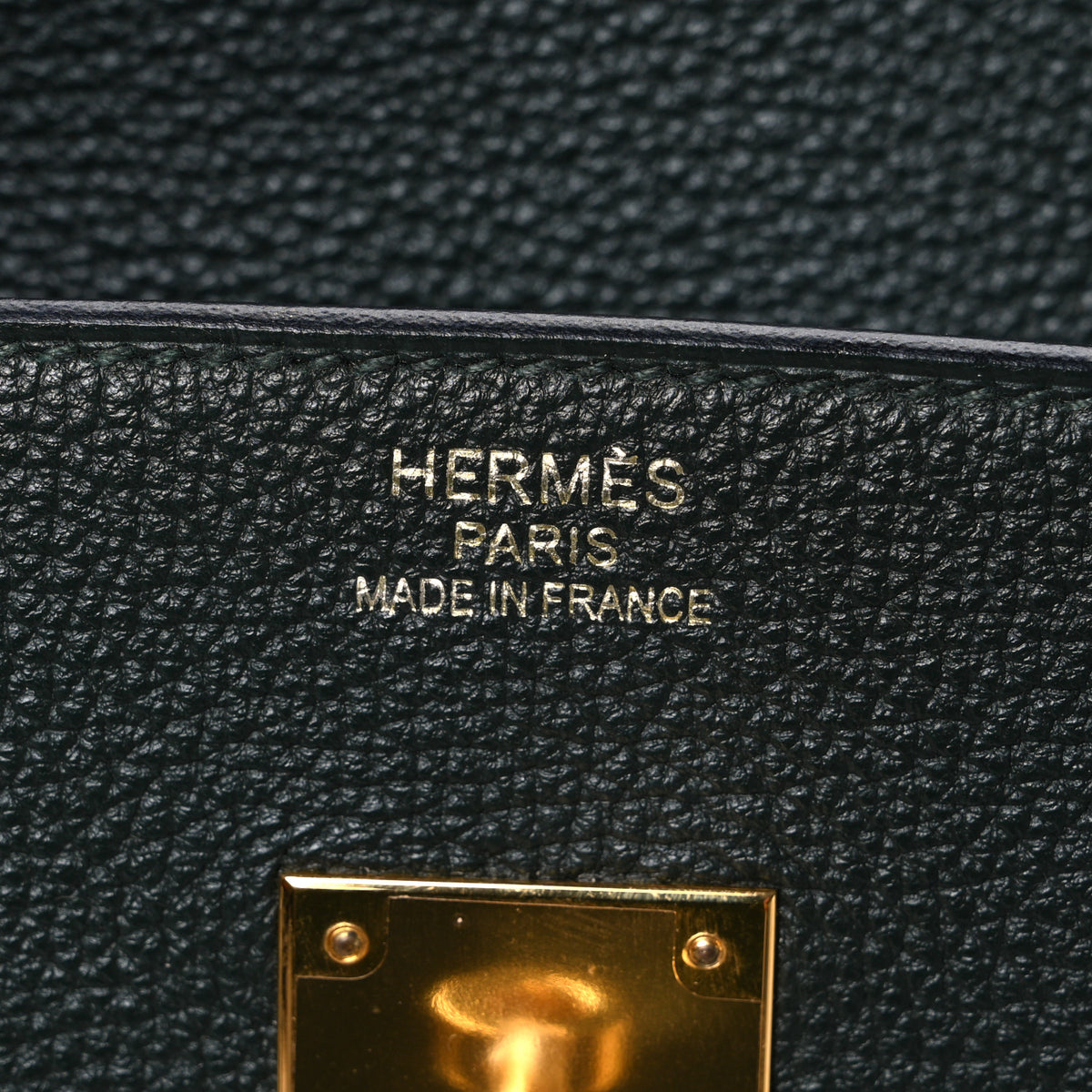 Hermes Togo Birkin 35 Vert Fonce 6 of 10