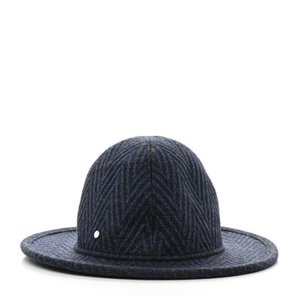 Hermes Wool Chevron Hat 57 3 of 9