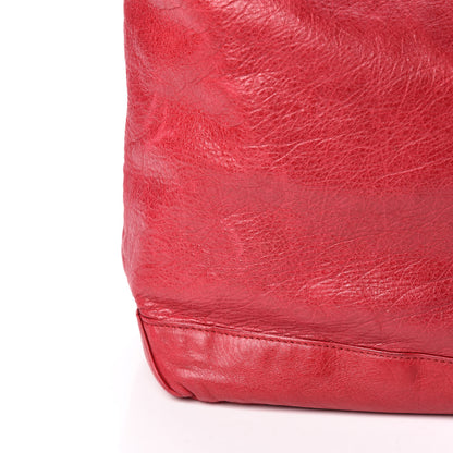 Balenciaga Chevre Classic Hardware Day Hobo Rouge Theatre 13 of 17