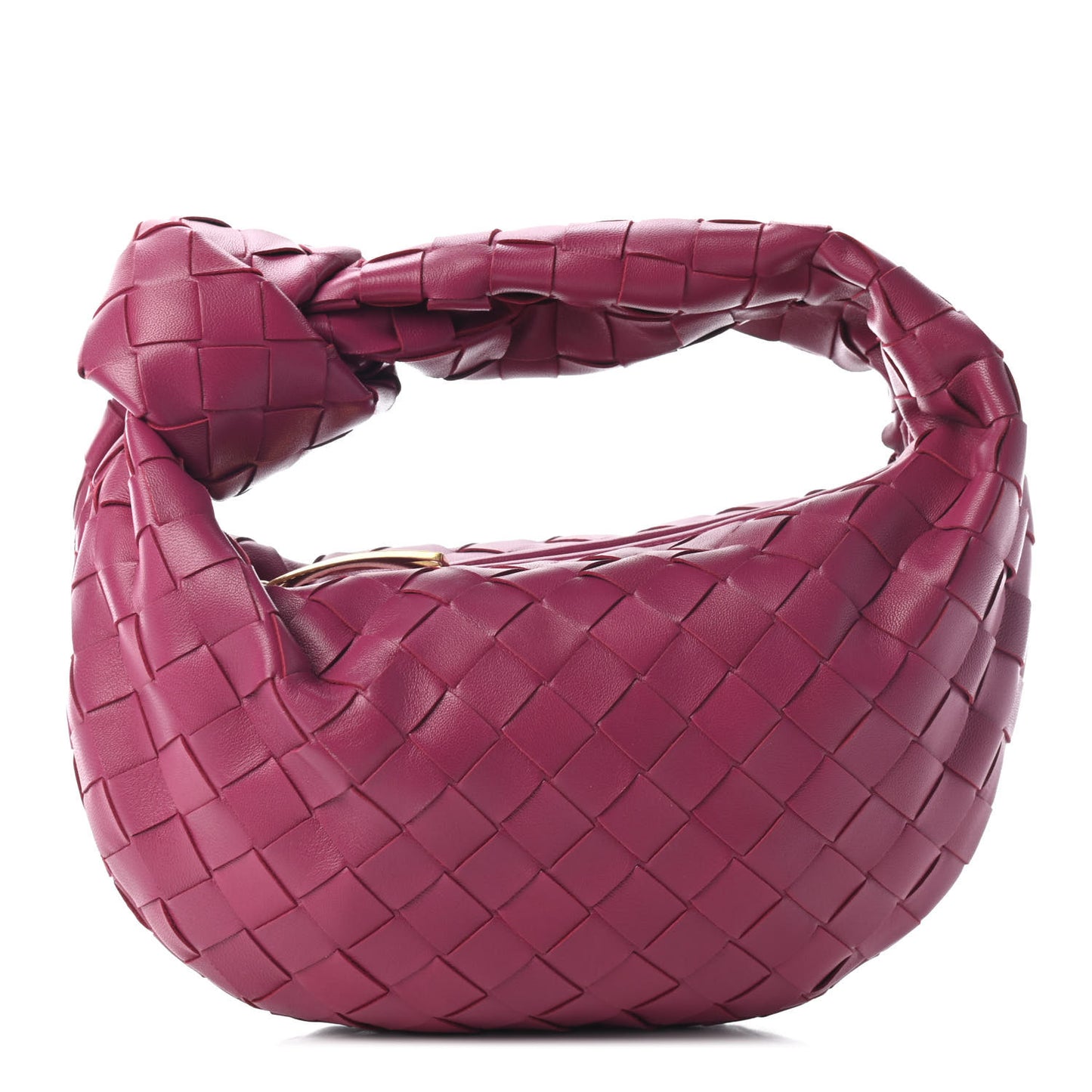 Nappa Intrecciato Mini Jodie Cinnabar