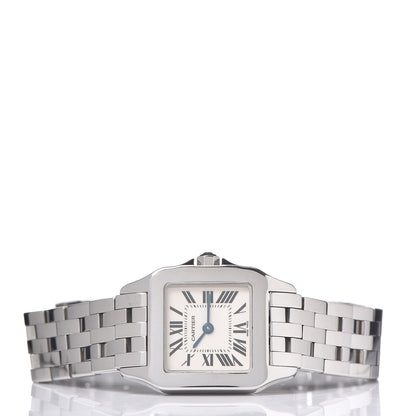 Cartier Stainless Steel 20mm Santos Demoiselle Quartz Watch 3 of 9