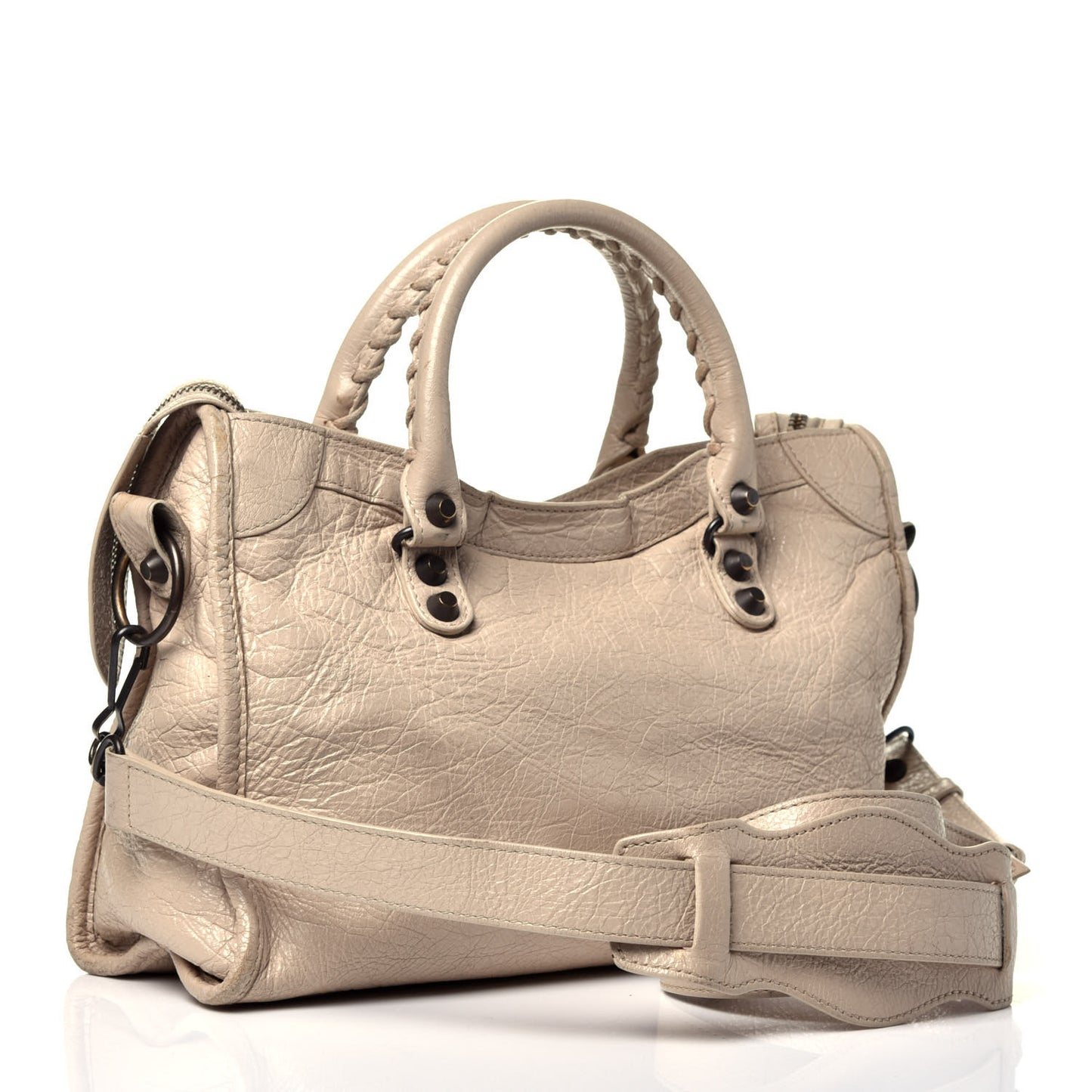 Agneau Classic Hardware S City Beige Praline