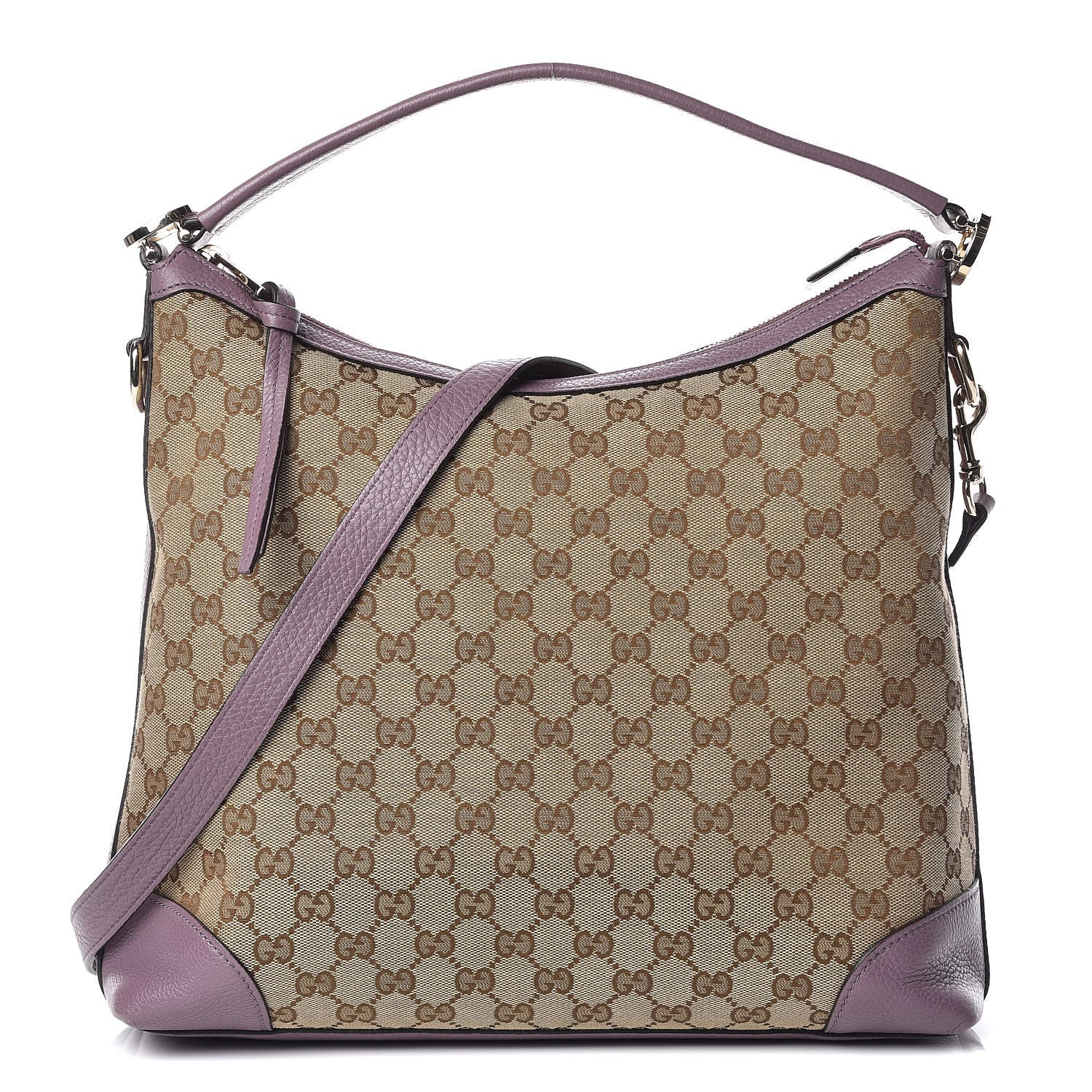 Gucci Monogram Small Miss GG Hobo Lilac 1 of 11