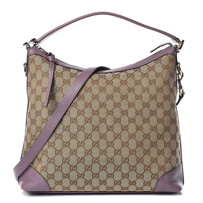 Gucci Monogram Small Miss GG Hobo Lilac 1 of 11