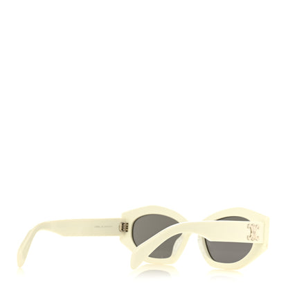 Celine Acetate Triomphe 01 Sunglasses CL 40238U White 4 of 6