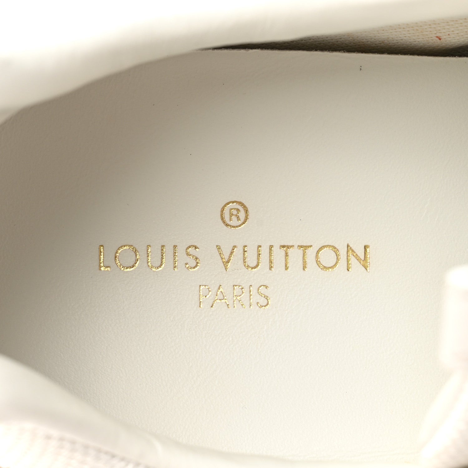 Louis Vuitton Calfskin Damier Azur Run Away Sneakers 37.5 White 8 of 13