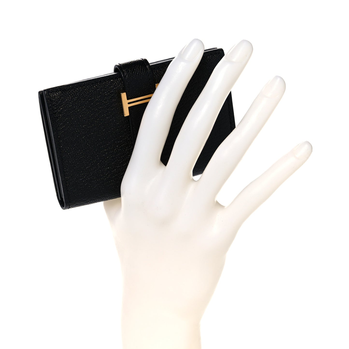 Chevre Mysore Bearn Card Holder Wallet Black