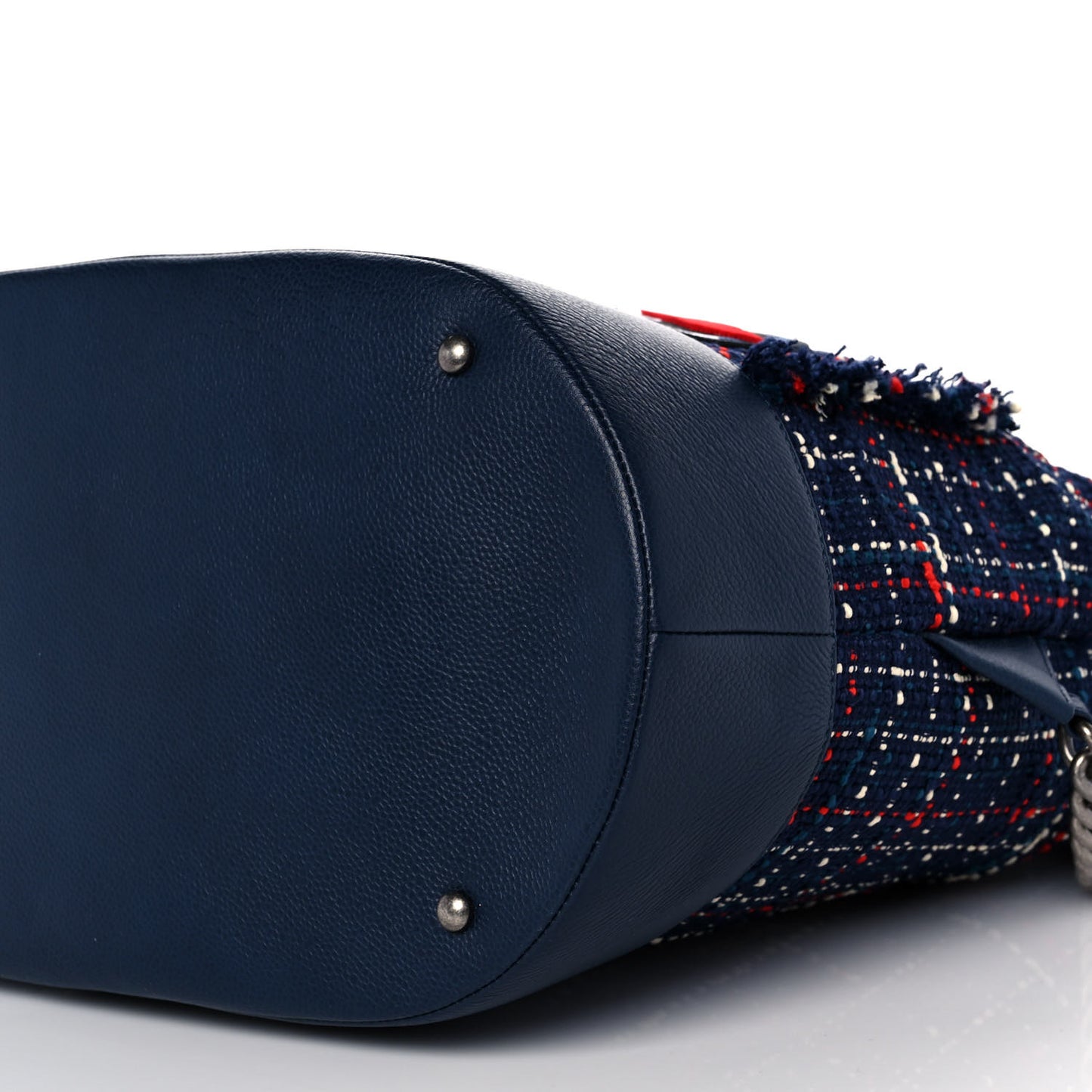 Tweed Crest Trip Backpack Navy Burgundy
