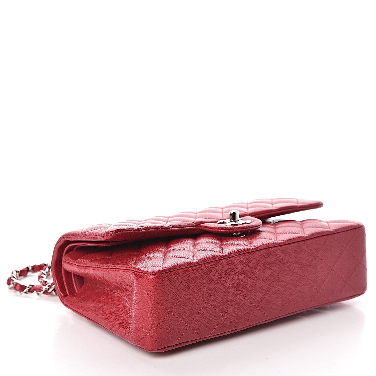 Chanel Caviar Quilted Medium Double Flap Pink 4 of 11