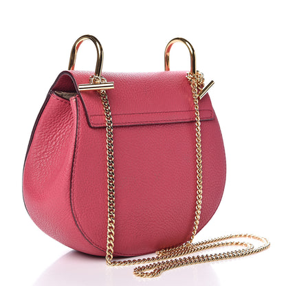 Chloe Grained Lambskin Mini Drew Shoulder Bag Dreamy Pink 3 of 10