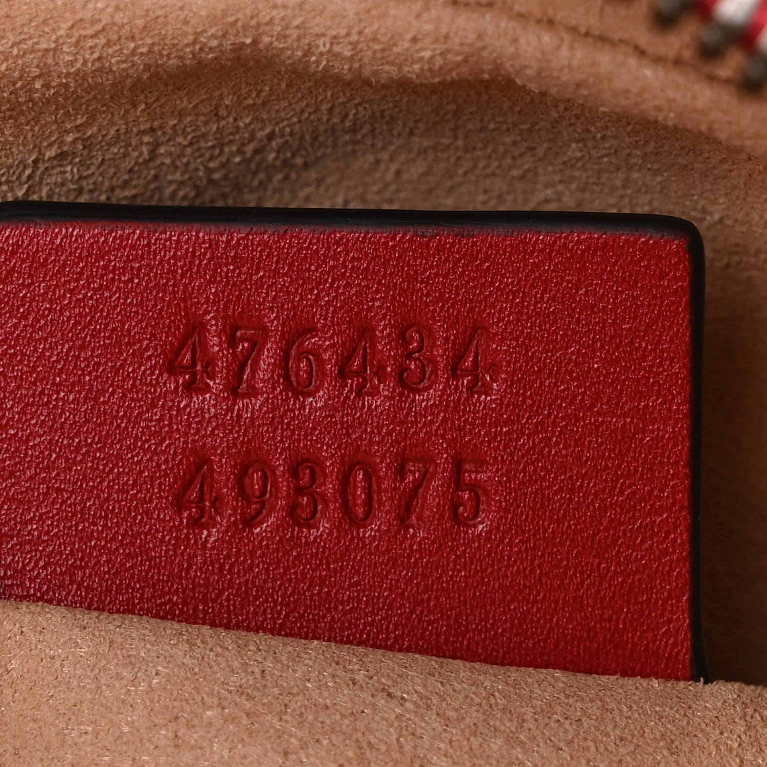Gucci Calfskin Matelasse GG Marmont Belt Bag 75 30 Hibiscus Red 7 of 11