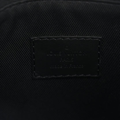 Louis Vuitton Grained Calfskin Aerogram Keepall XS Black 5 of 8