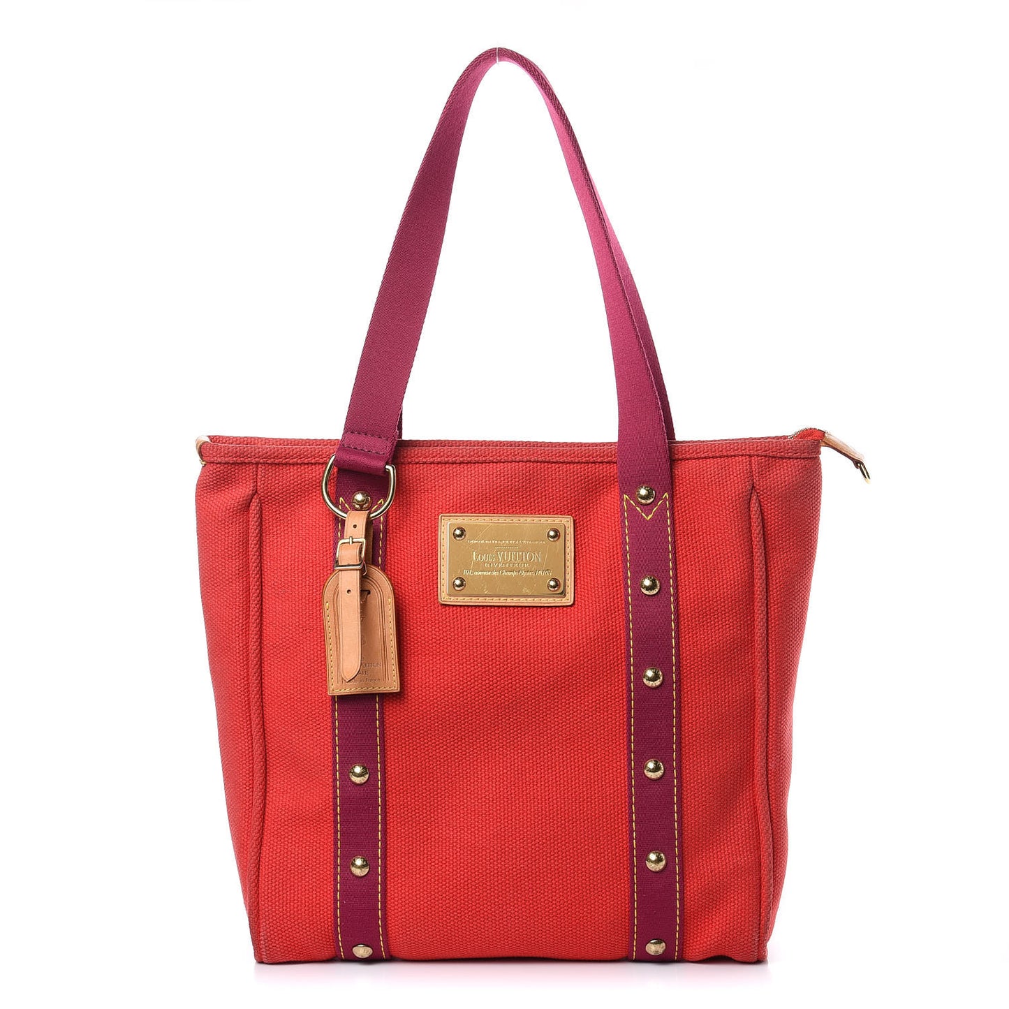 Toile Antigua Cabas MM Red