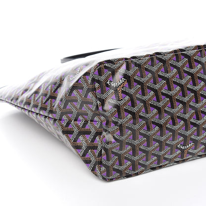 Goyard Goyardine Saint Louis Claire Voie PM Black Violet 8 of 10