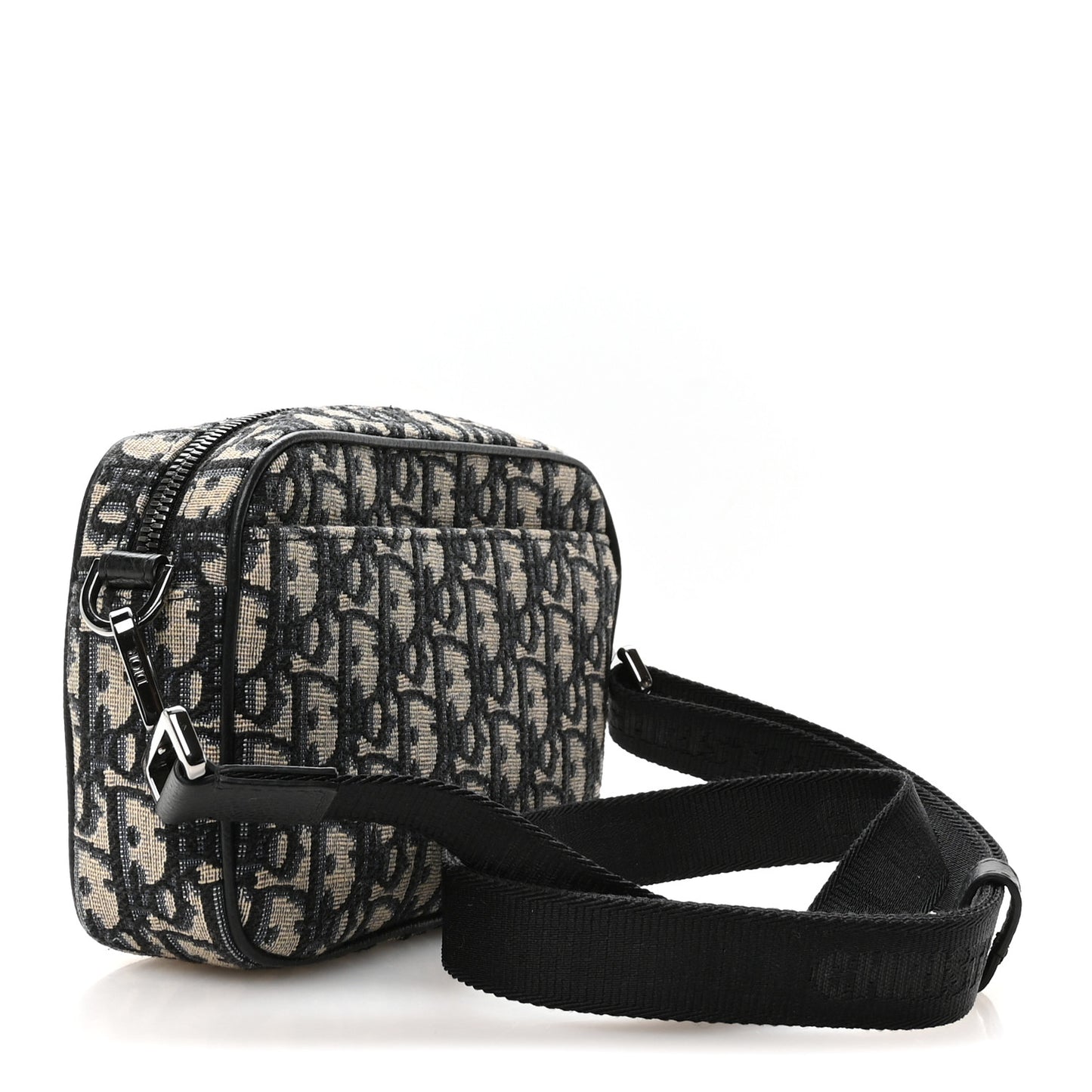 HOMME Oblique Mini Safari Messenger Navy Blue