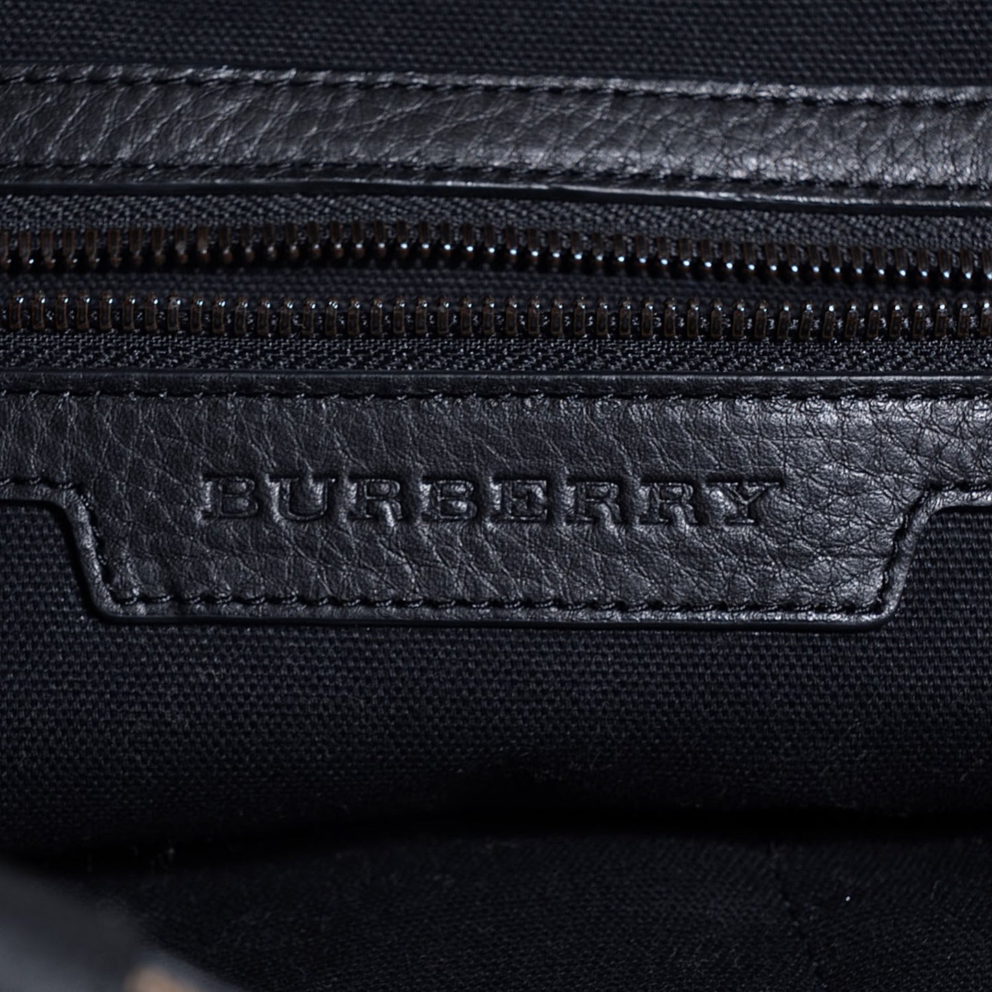 Canvas Mega Check Small Brickley Tote Black