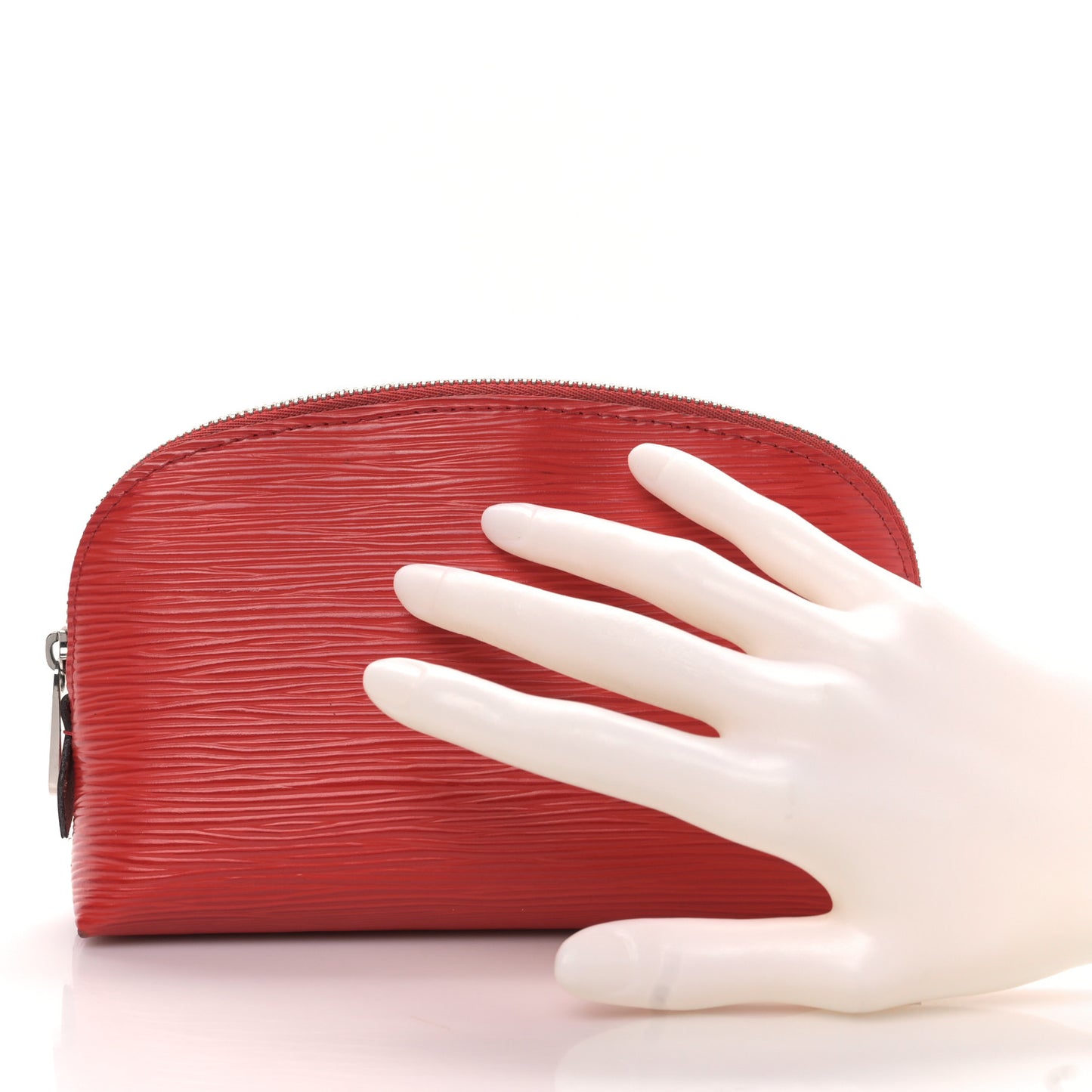 Epi Cosmetic Pouch Coquelicot