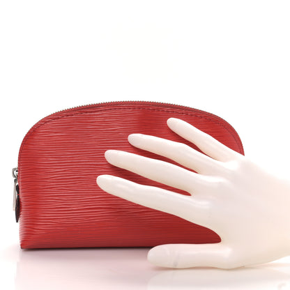 Louis Vuitton Epi Cosmetic Pouch Coquelicot 2 of 8