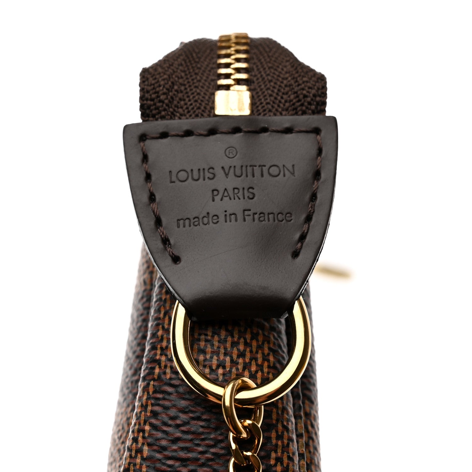 Louis Vuitton Damier Ebene Mini Pochette Accessories 6 of 6