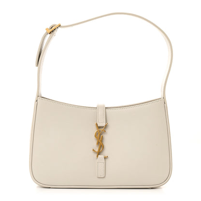 Saint Laurent Smooth Calfskin Le 5 A 7 Hobo Crema Soft 1 of 10