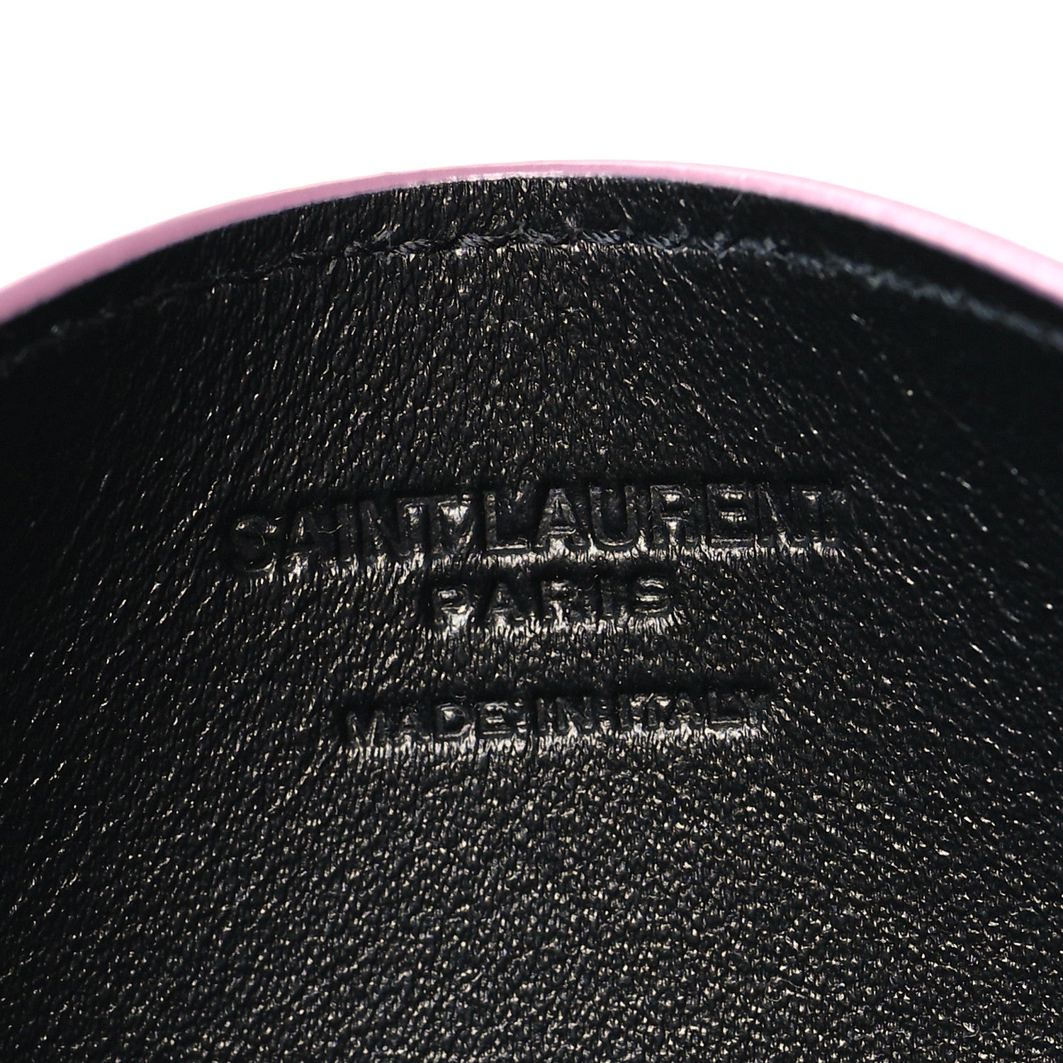 Saint Laurent Shearling Quilted Monogram Loulou Puffer Pouch Clutch Lilac 9 of 13