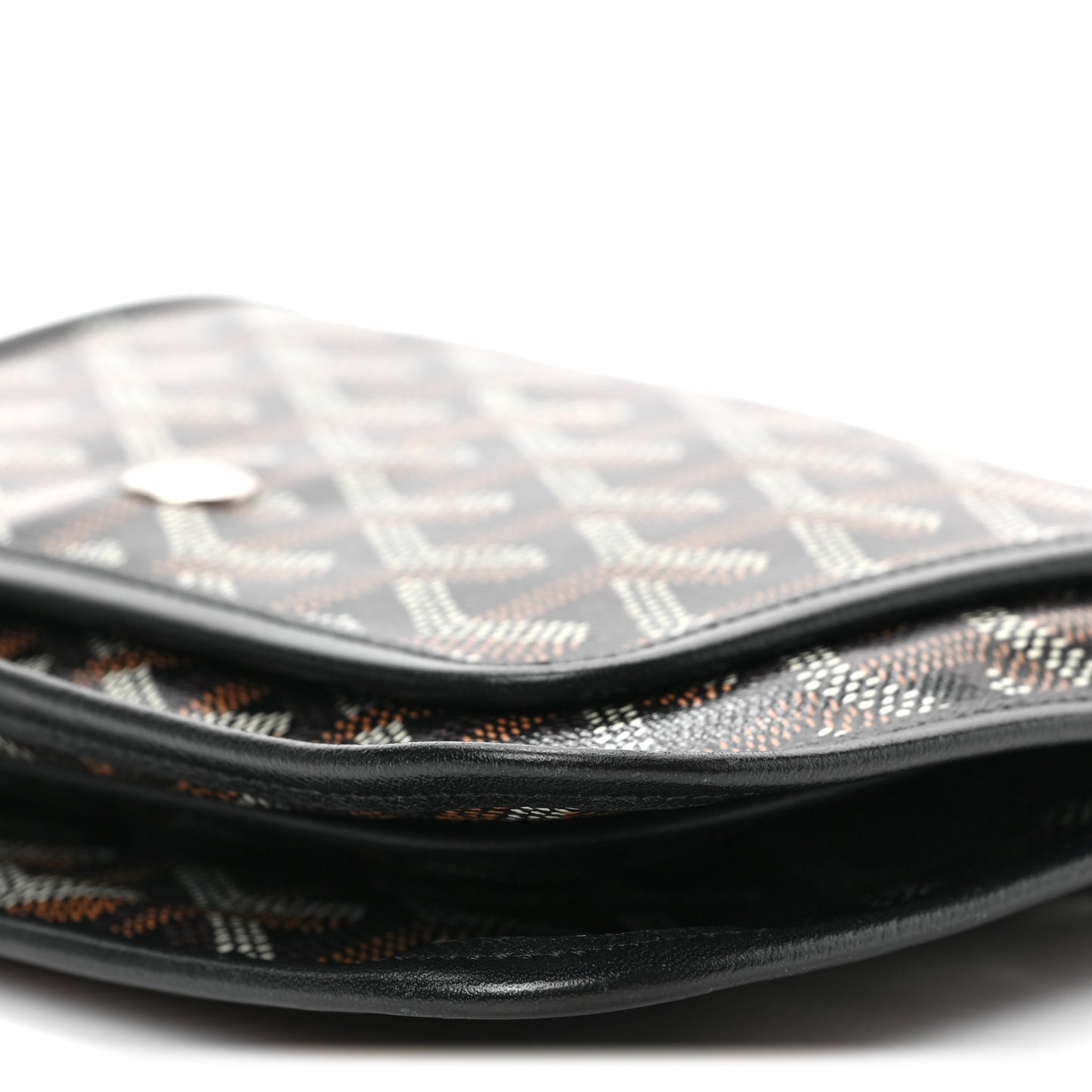 Goyardine Plumet Wallet Clutch Black